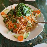 Papaya Salad at Golden Bamboo in San Jose