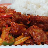 $11.99 Chili Lemongrass Chicken: Decent but probably wouldn't get again. at Golden Bamboo in San Jose