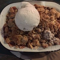 Apple crumble  at Netherworld in Fortitude Valley