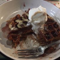 PB&J waffle! at Netherworld in Fortitude Valley