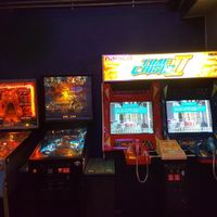 Pinball and shooters at Netherworld in Fortitude Valley
