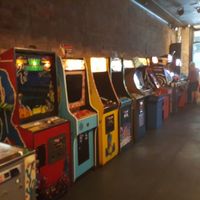 Arcade games! at Netherworld in Fortitude Valley
