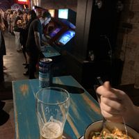 Arcades and food at Netherworld in Fortitude Valley