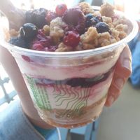 very good red berry parfait (from an event, not in the restaurant) at Alho-Porro in Rio Tinto