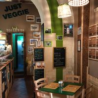 inside  at JustVeggie in Siracusa