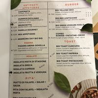 Otro menú  at JustVeggie in Siracusa