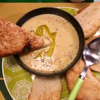 Chickpea Soup at JustVeggie in Siracusa