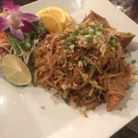 Tofu Pad Thai no egg (vegan) at Rama V Thai & Sushi in West Palm Beach