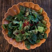 Caesar salad at Floralia in Honolulu