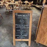 Specials board   at Floralia in Honolulu