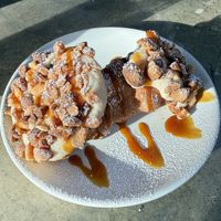 lilikoi (passion fruit) cannoli   at Floralia in Honolulu