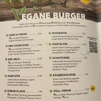 The vegan menue gets bigger each time   at Peter Pane - Goldbekplatz in Hamburg