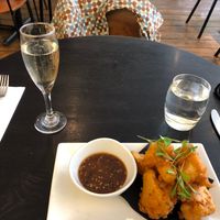 Korean Cauli starter at The Gate - Marylebone in London