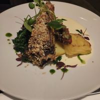 aubergine Schnitzel (vegetarian) at The Gate - Marylebone in London