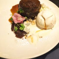Sticky toffee pudding (vegan) at The Gate - Marylebone in London