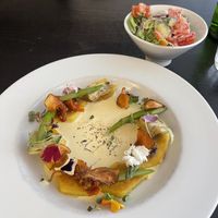 Gnocchi & salad   at The Gate - Marylebone in London