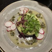 Avocado and beetroot tartare  at The Gate - Marylebone in London