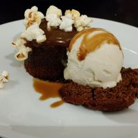 Sticky toffee at The Gate - Marylebone in London