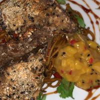 Aubergine teriyaki at The Gate - Marylebone in London