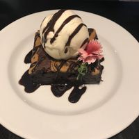 Peanut butter brownie  at The Gate - Marylebone in London