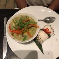 Thai green curry  at The Gate - Marylebone in London