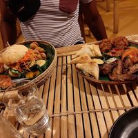 Themphe burger at Galanga in Bunutan