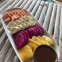 Fondue !  at Green Leaf Cafe in Jemuluk