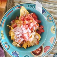 Nachos, just ask for extra sauce at Green Leaf Cafe in Jemuluk