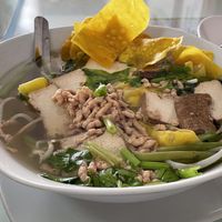 Water dumplings, 50 baht  at Su Ting Sian -Soi Anamai 23 in Khon Kaen