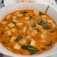 Panang curry, 60 baht  at Su Ting Sian -Soi Anamai 23 in Khon Kaen