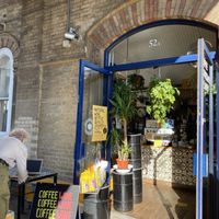 Entrance at The Fields Beneath - Kentish Town in North West London