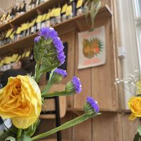Vegan wines available to purchase. Flowers optional    at The Fields Beneath - Kentish Town in North West London