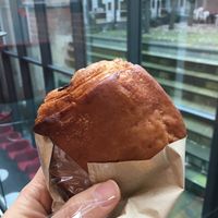 Pain au chocolat baked by hoxton beach at The Fields Beneath - Kentish Town in North West London