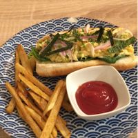 Sandwich at Chillin' Cafe in Madrid