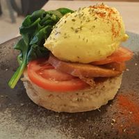 Savoury pancake at Chillin' Cafe in Madrid