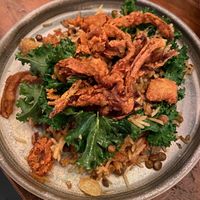 Rice and lentil dish at Maray - Bold St in Liverpool