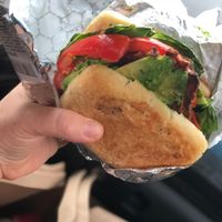 Tempeh, Avocado, Lettuce, tomato = AMAZING  at Whole Foods Market in White Plains