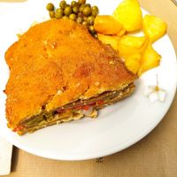 Cachopo campeón at El Manglar in Oviedo