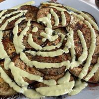 Berenjenas con yogurt   at El Manglar in Oviedo