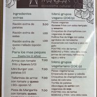 Menu  at El Manglar in Oviedo