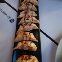 Vegetable gyoza at El Manglar in Oviedo