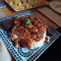 Pisto at El Manglar in Oviedo