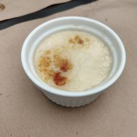 Arroz con leche at El Manglar in Oviedo