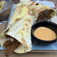 Shawarma de Seitán   at El Manglar in Oviedo