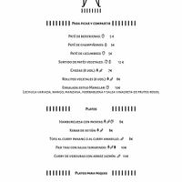 Menú at El Manglar in Oviedo