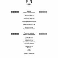 Menú quesos at El Manglar in Oviedo