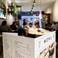 Inside  at Le Pain Quotidien in Namur