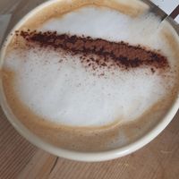 Oat latte at Le Pain Quotidien - Kievitplein in Antwerpen