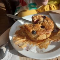 Mixed fruits muffin at Le Pain Quotidien - Kievitplein in Antwerpen