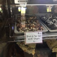Another vegan option in the cabinet  at Prof's at Woodlands in Hamilton